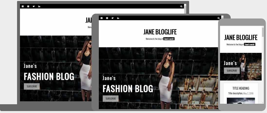 Fashion Blog Template