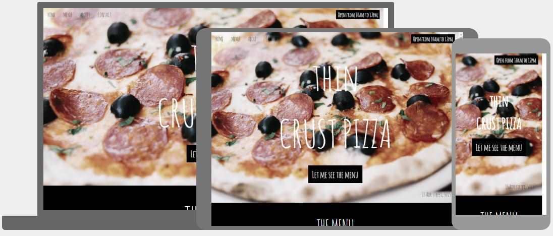 Pizza Restaurant Template